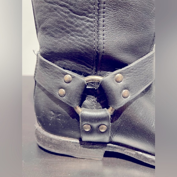 Women’s Frye Phillip Harness Tall knee High Leather Riding Boots - Picture 4 of 5